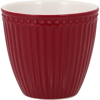 GreenGate Latte cup "Alice" claret red